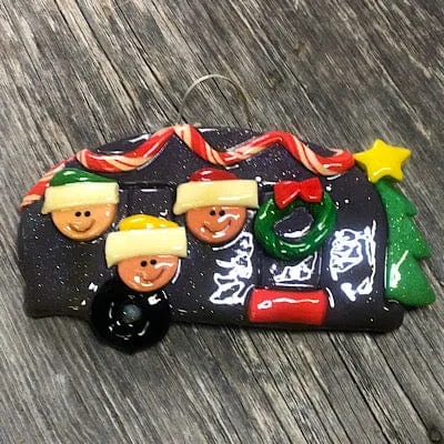 Cozy Camper Christmas Ornament