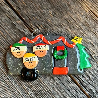 Cozy Camper Christmas Ornament