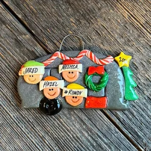 Cozy Camper Christmas Ornament