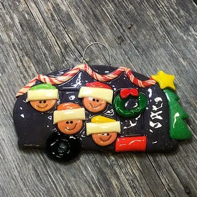 Cozy Camper Christmas Ornament