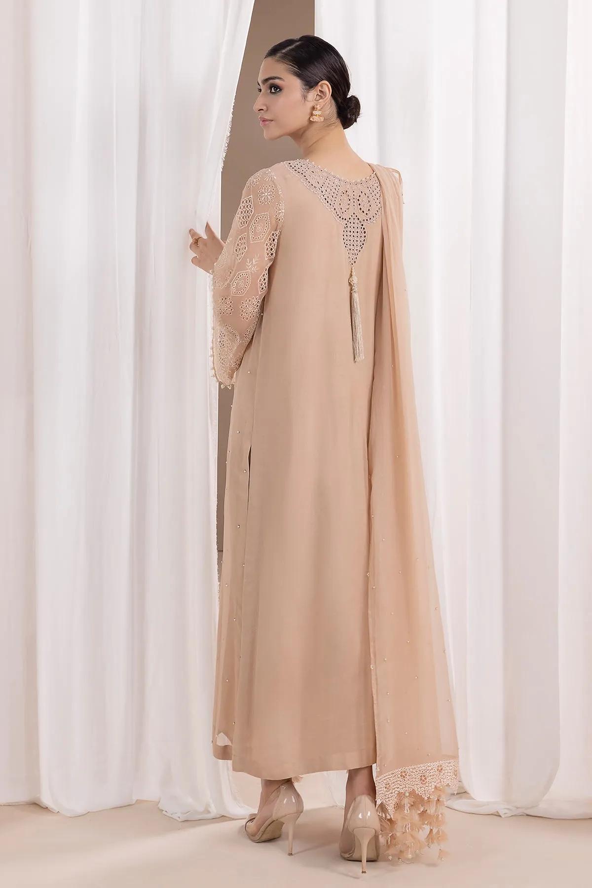 Chic Embroidered Chiffon PR-843