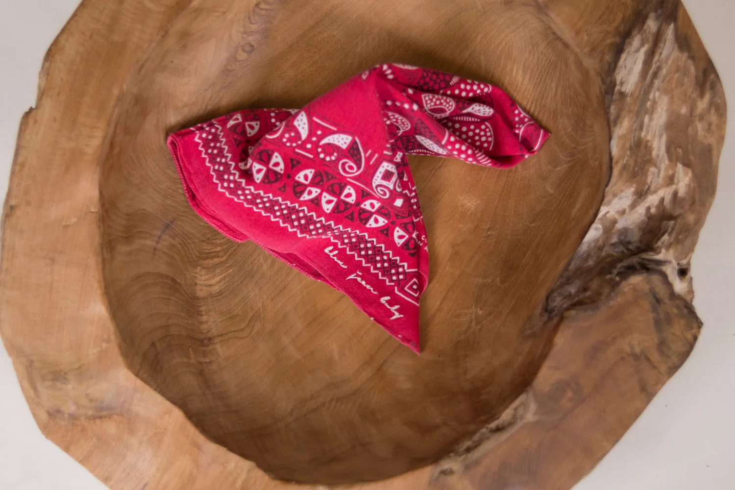 Faded Tribal / Fast Color Bandana - Vintage Accessories
