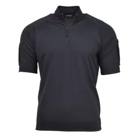 New Authentic British Police Black Activewear T-Shirt - Breathable & Functional