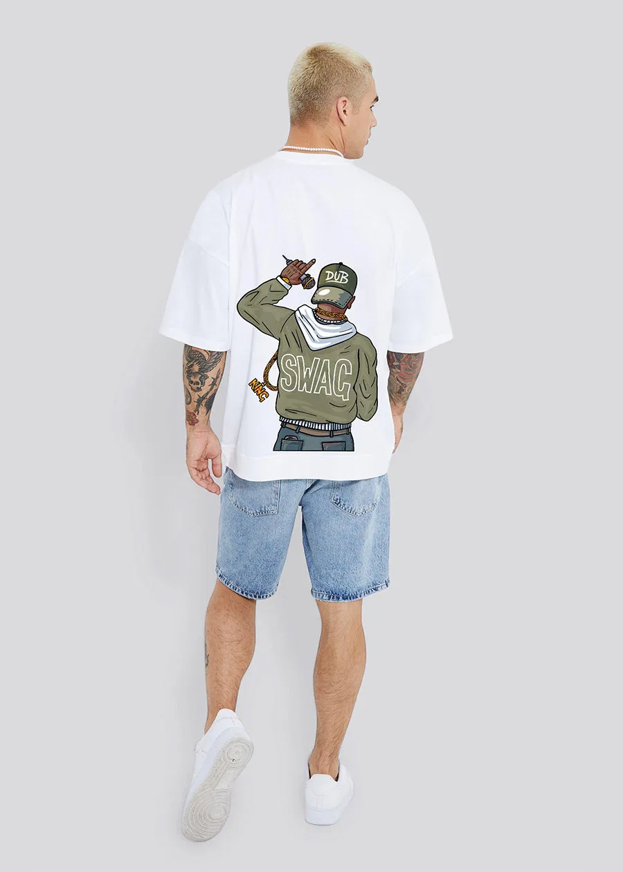 Stylish Oversized Mens T-Shirt with Swag
